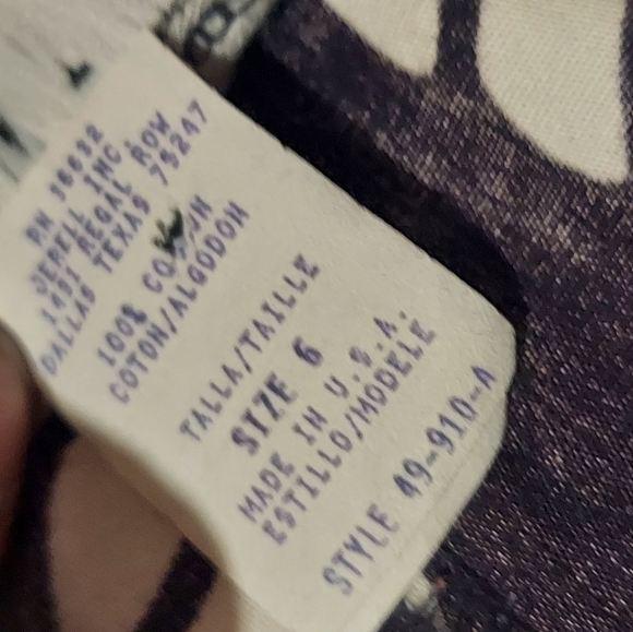 SIGNATURE BY JERELL High-waisted Vtg black and white Design Trousers Pants - Picture 4 of 8